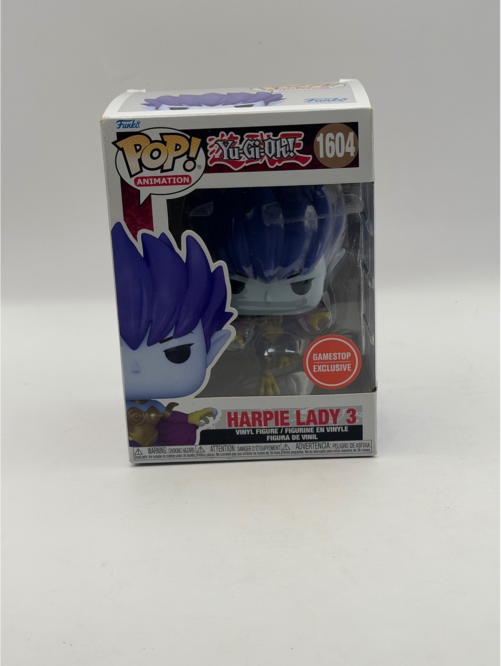 Funko Pop Yu-Gi-Oh Harpie Lady 3 GameStop Exclusive 1604